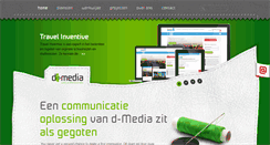 Desktop Screenshot of d-media.nl